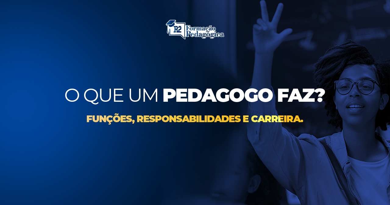 pedagogo o que faz