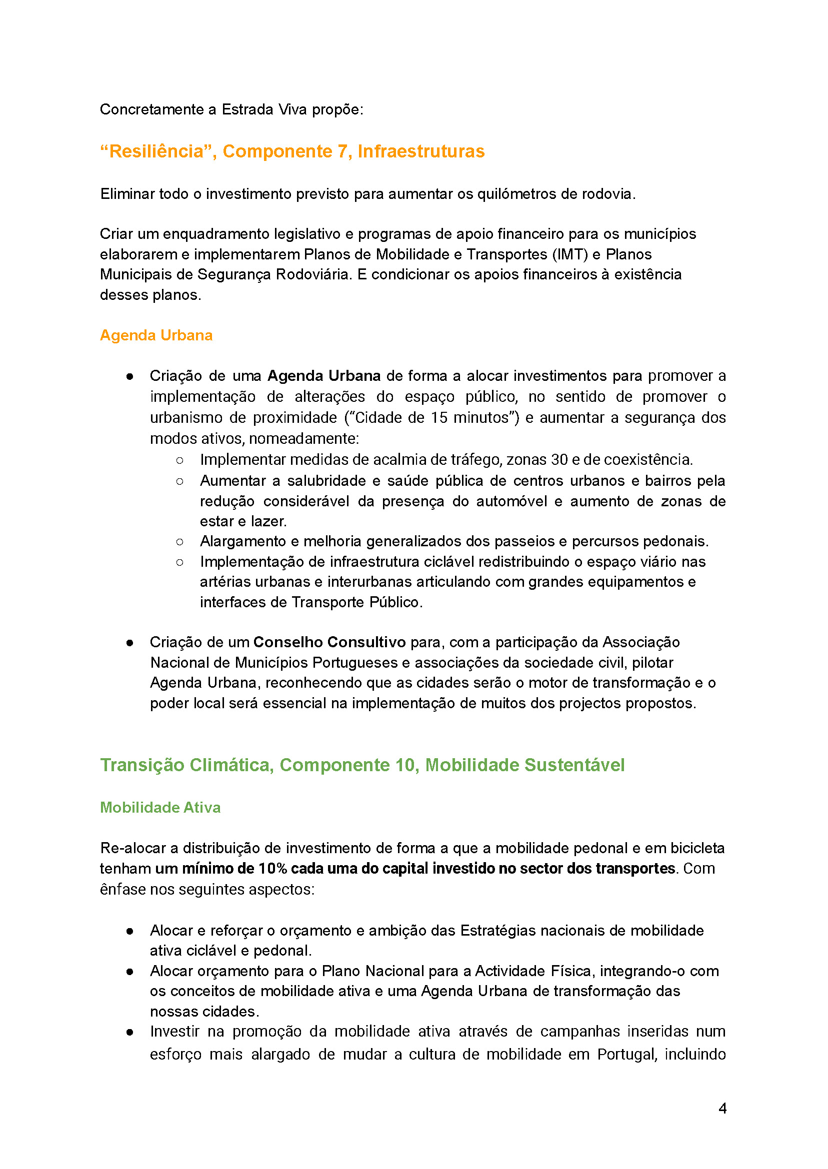 plano de recuperação de tráfego