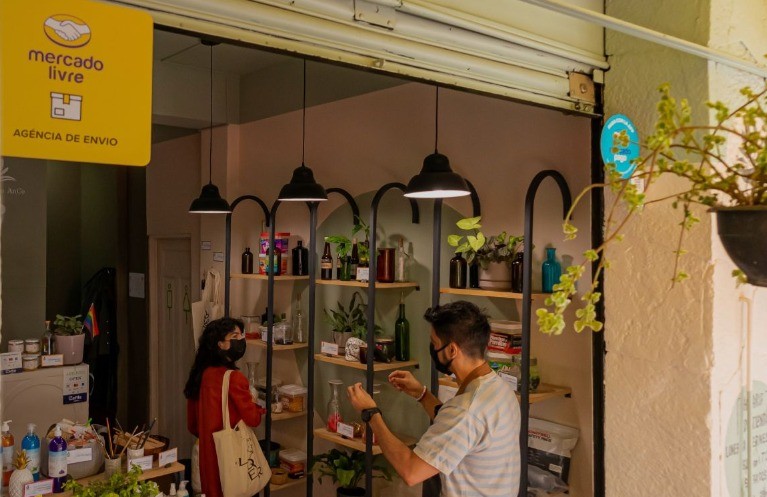 ponto de retirada mercado livre