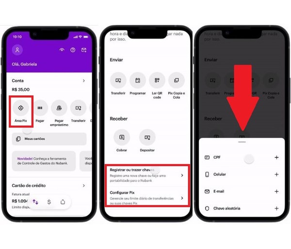 como fazer portabilidade de chave pix para outro banco