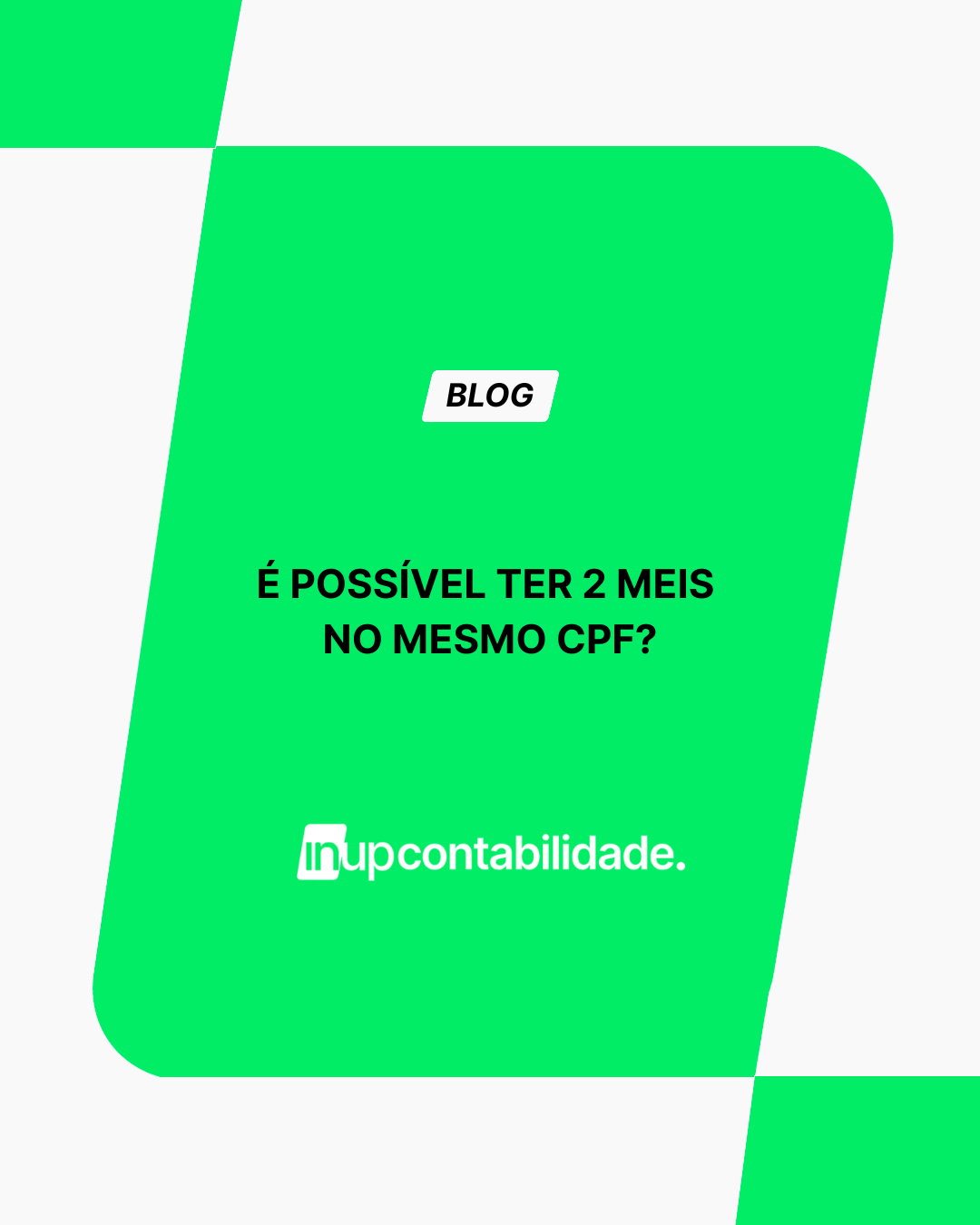MEI com atividades diferentes