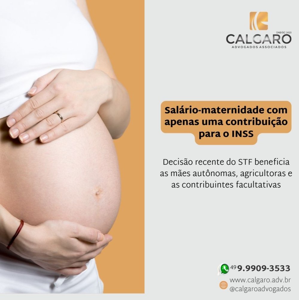 lista de direitos da gestante MEI