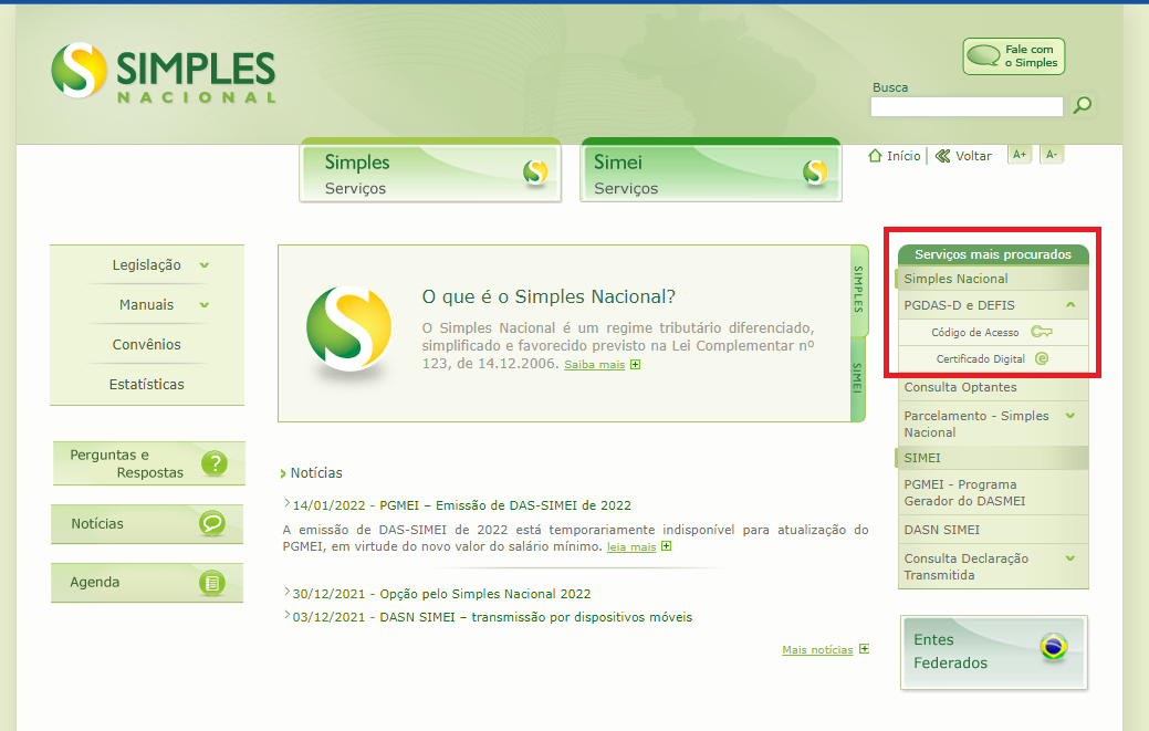 erros comuns ao emitir segunda via simples nacional