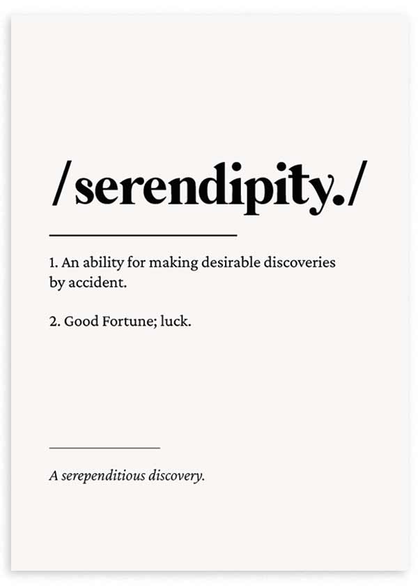 serendipity significado