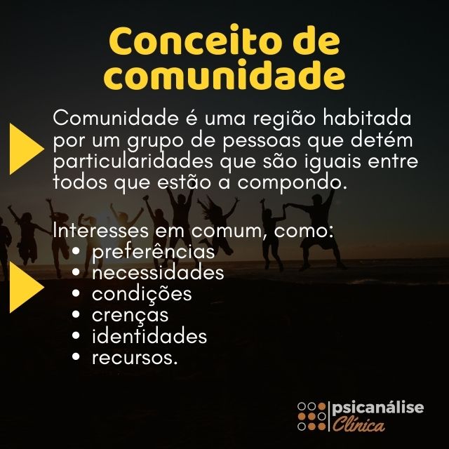 significado de comunidade
