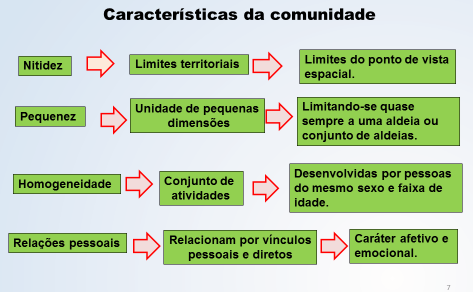 diferença entre comunidade e sociedade qual a melhor