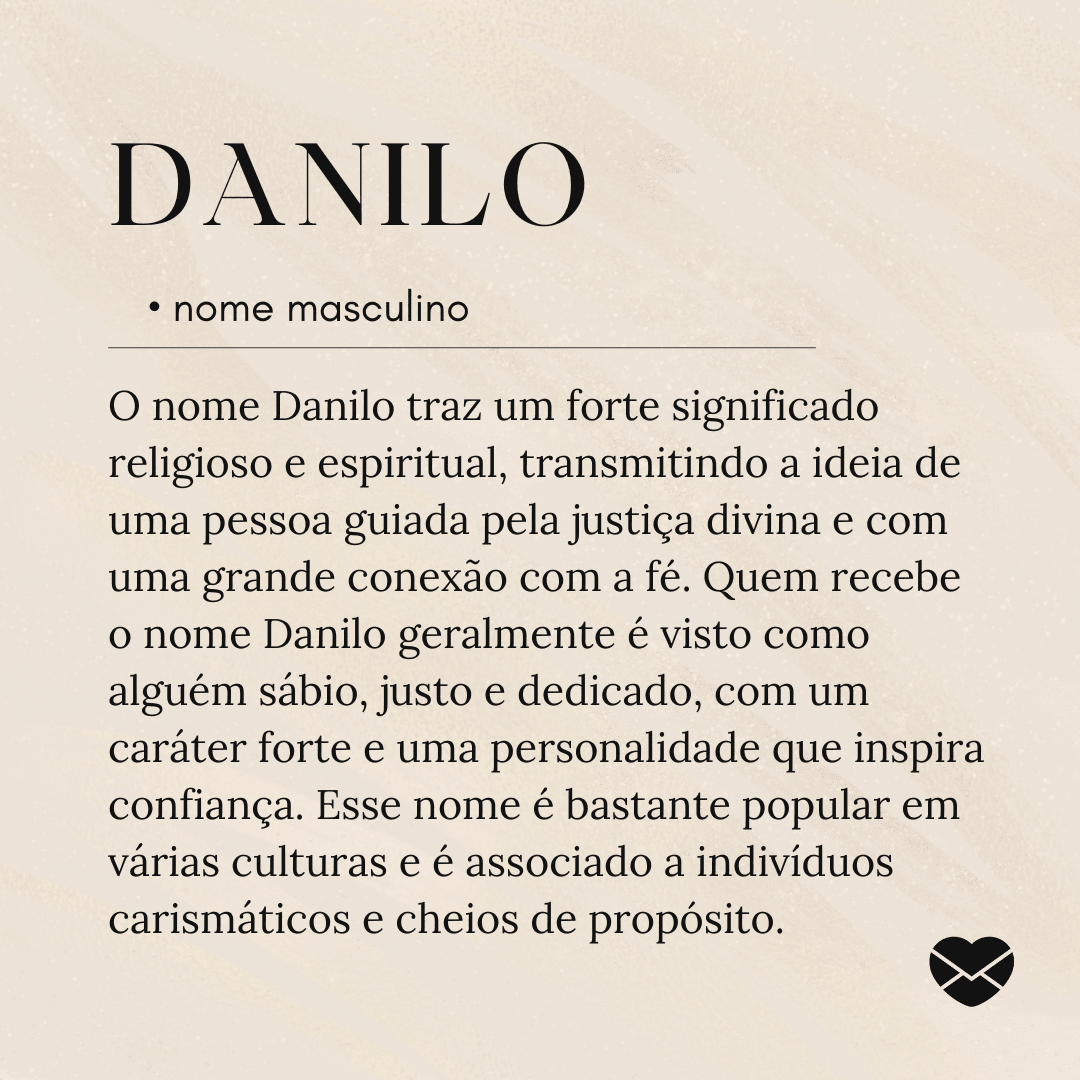 personalidades famosas com nome danilo