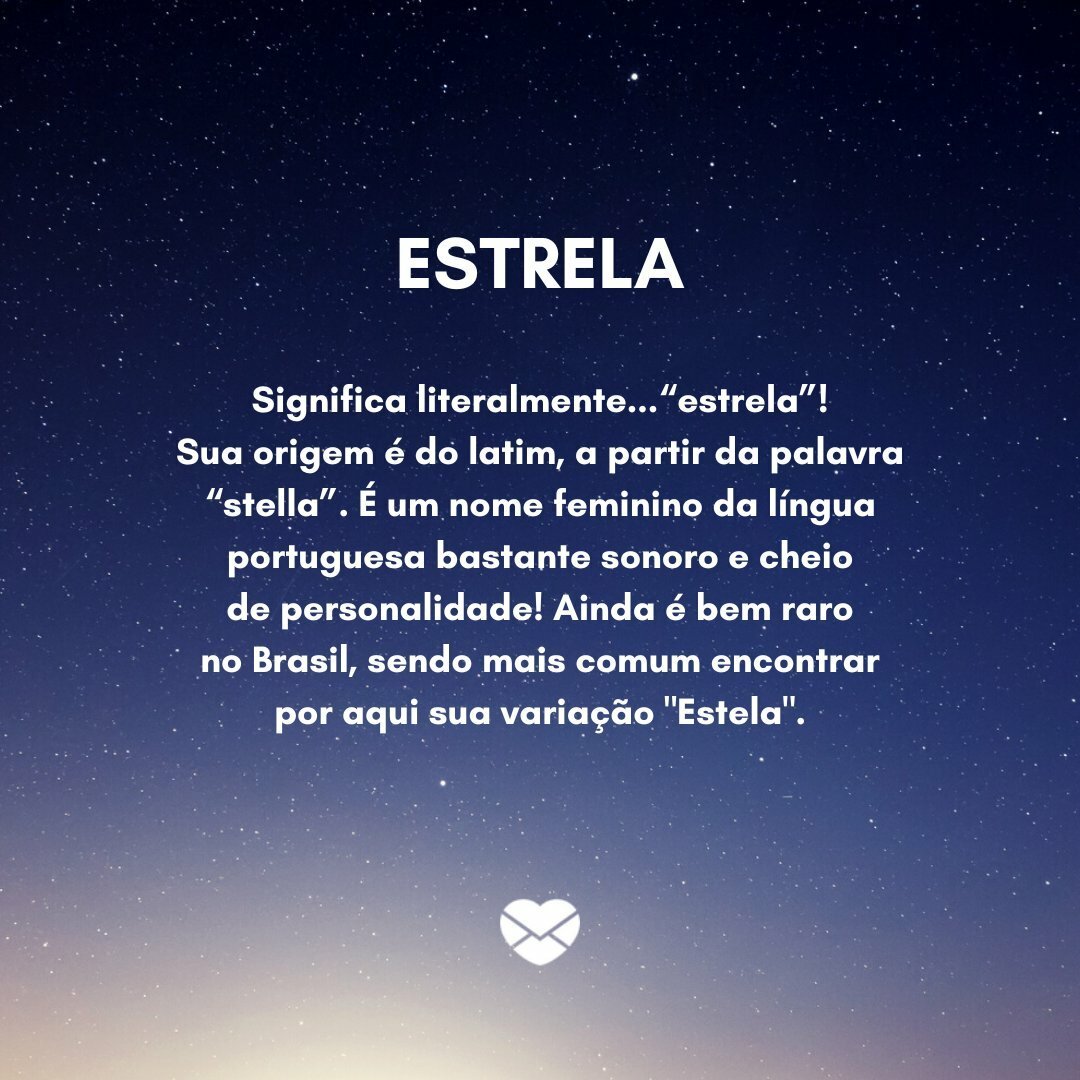 dúvidas ao escolher nome stella para bebê