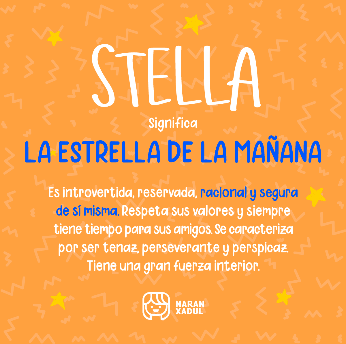stella ou estela qual nome escolher
