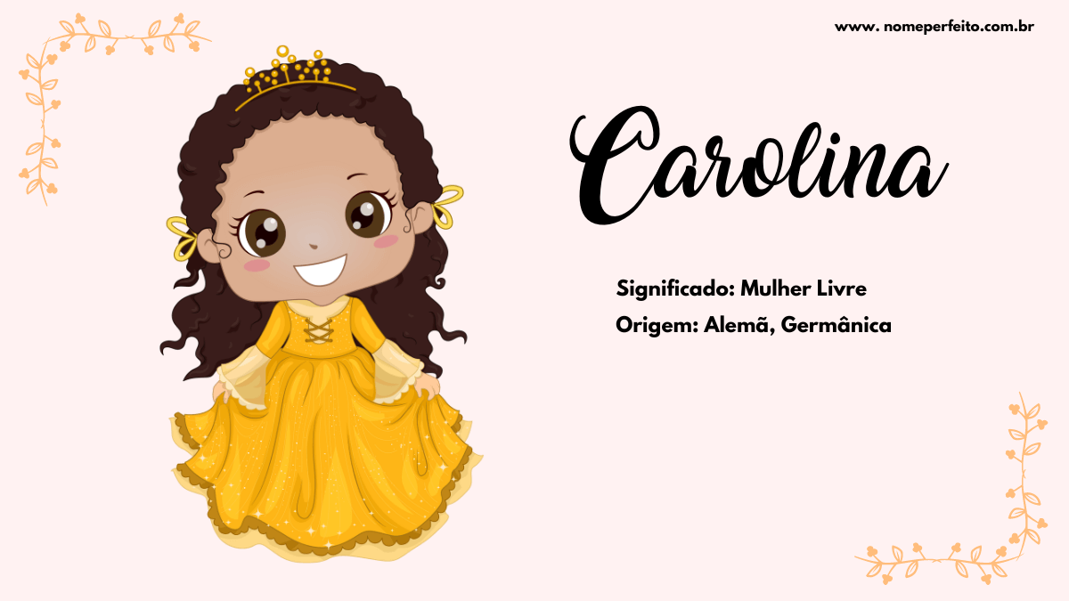 significado do nome carolina