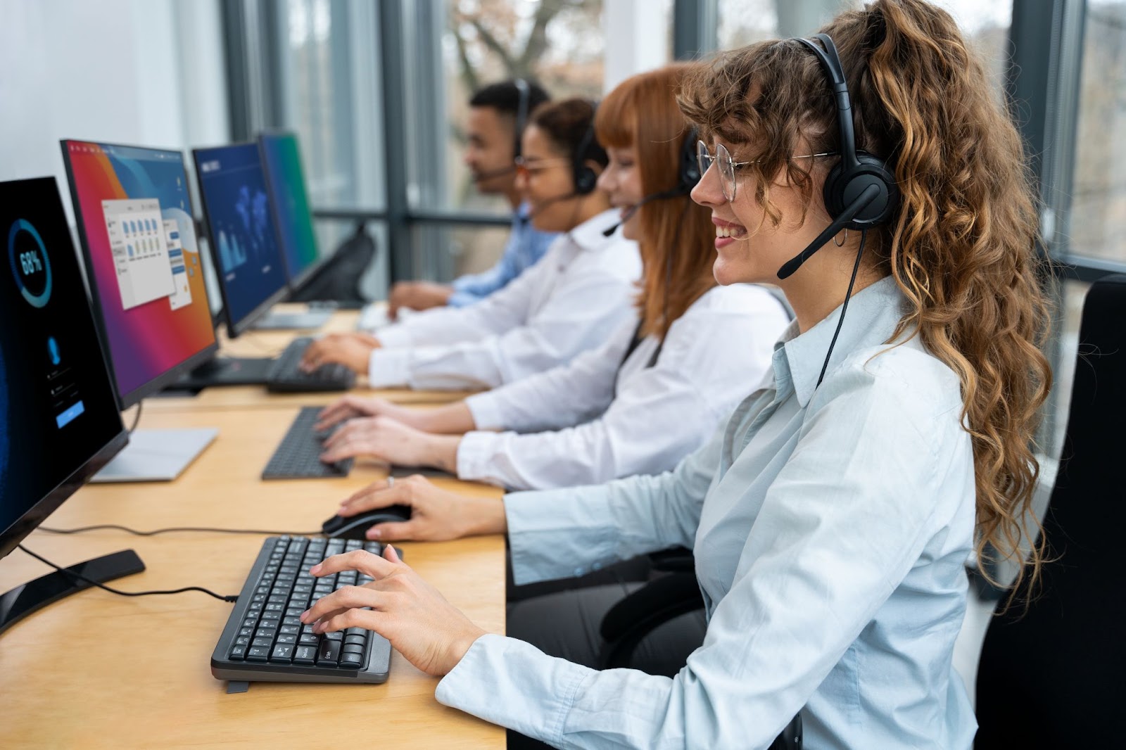 operador de telemarketing