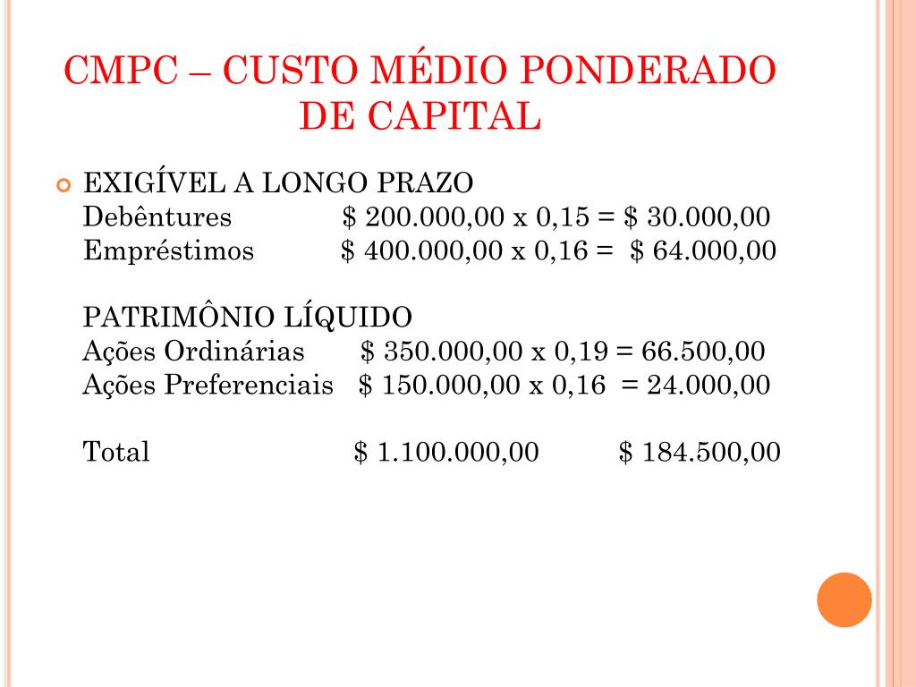 Decisões de Investimento: Usando o WACC para Avaliar a Viabilidade de Projetos