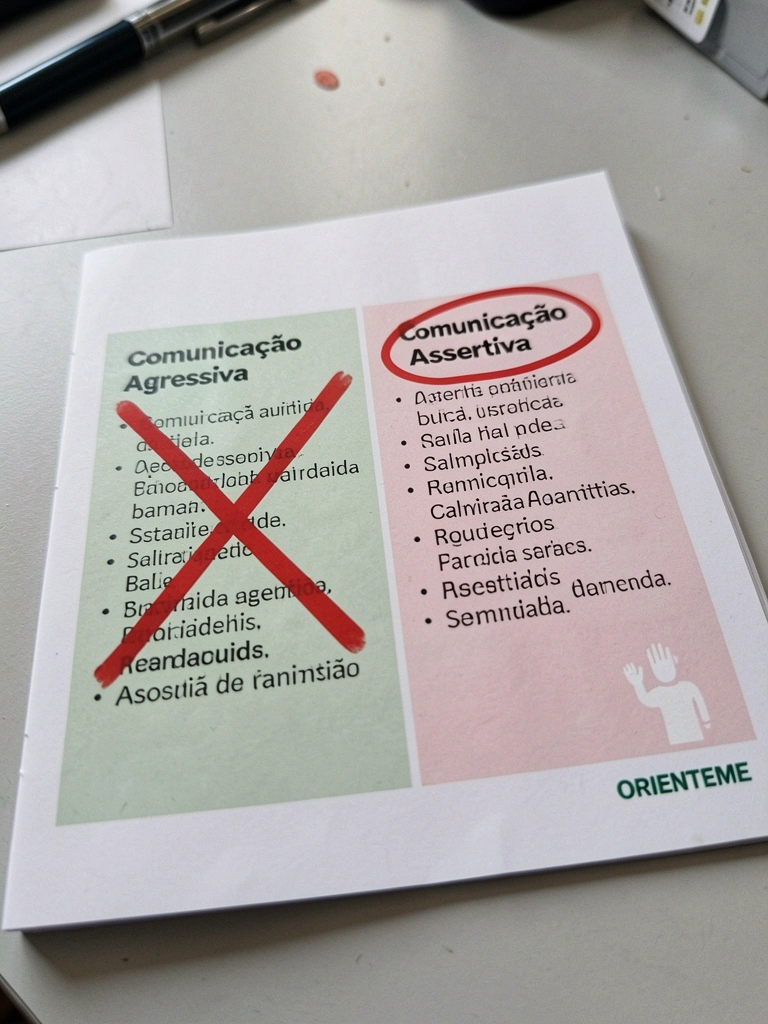 Página de dicionário com a definição da palavra assertiva circulada a lápis