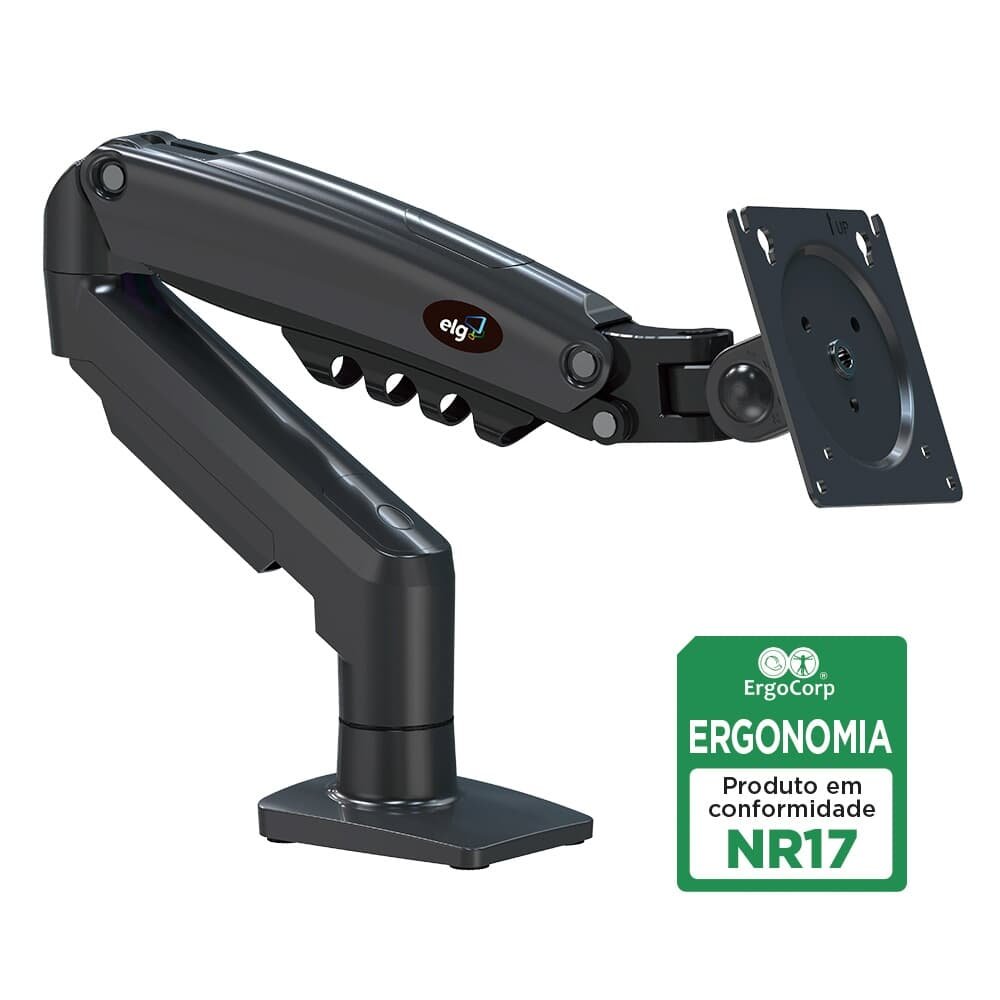 braço articulado para monitor