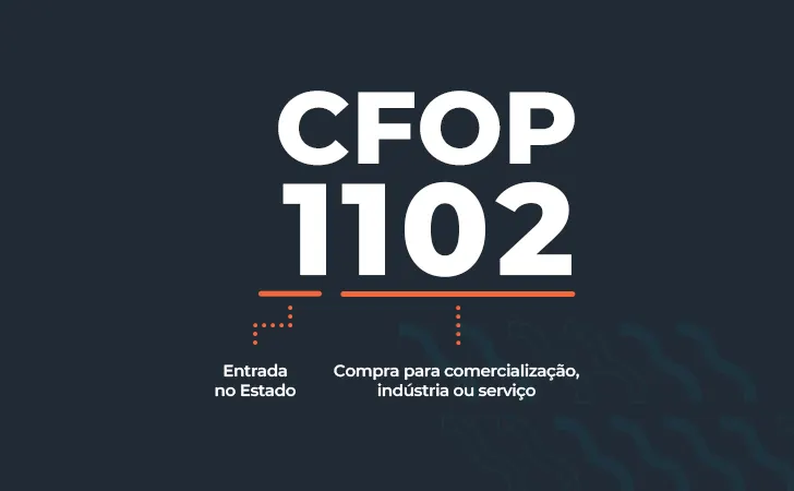 cfop 1102 para revenda