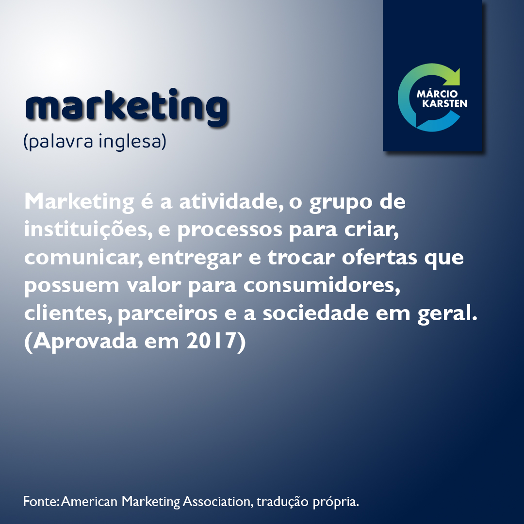 definição de marketing