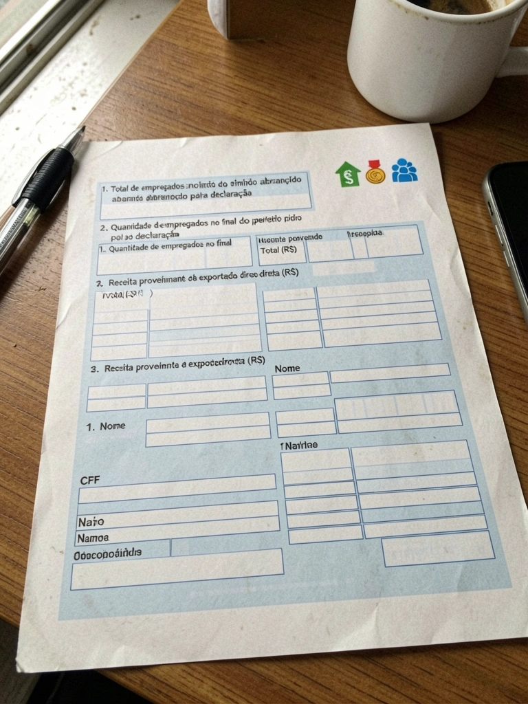 Ícones de receita, despesas e folha de pagamento dispostos sobre uma planilha impressa