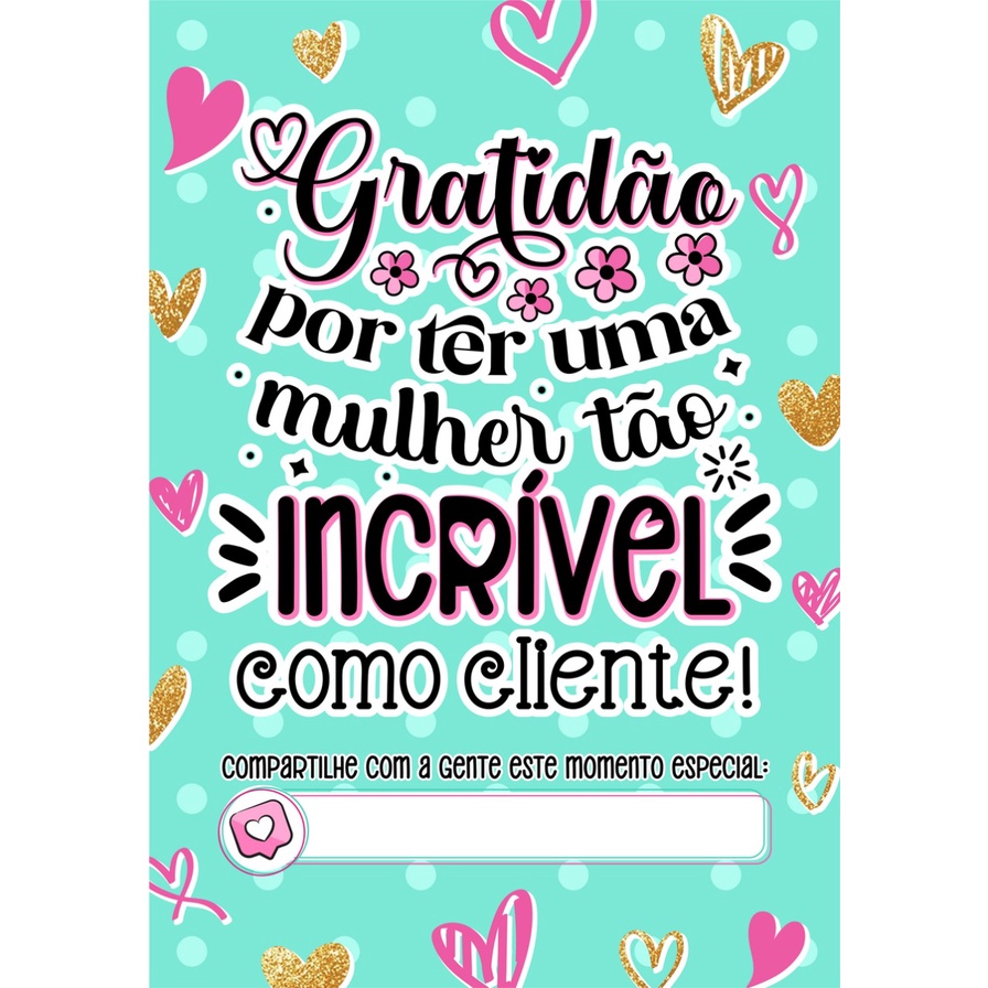 agradecimento dia do cliente