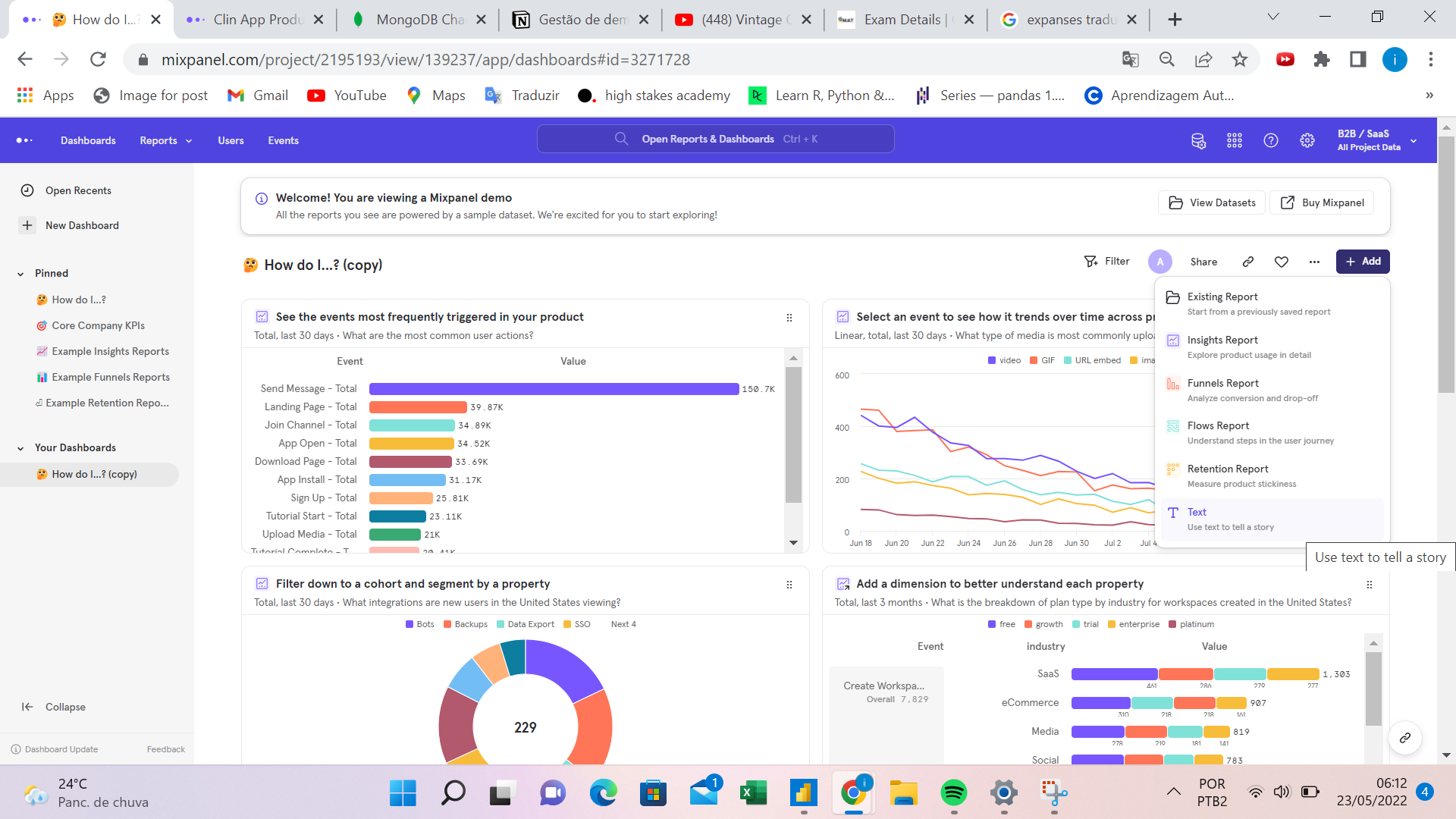 problemas implementação mixpanel