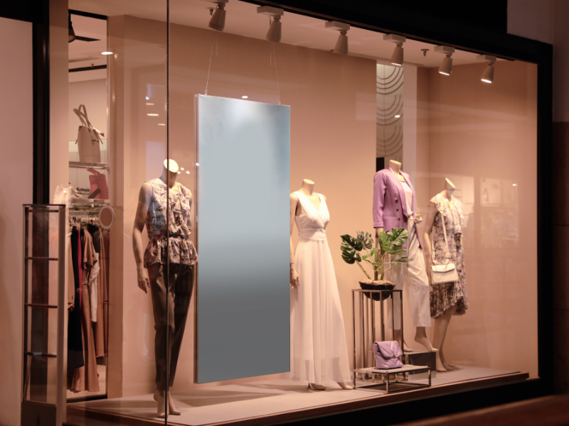 reforma de vitrine comercial
