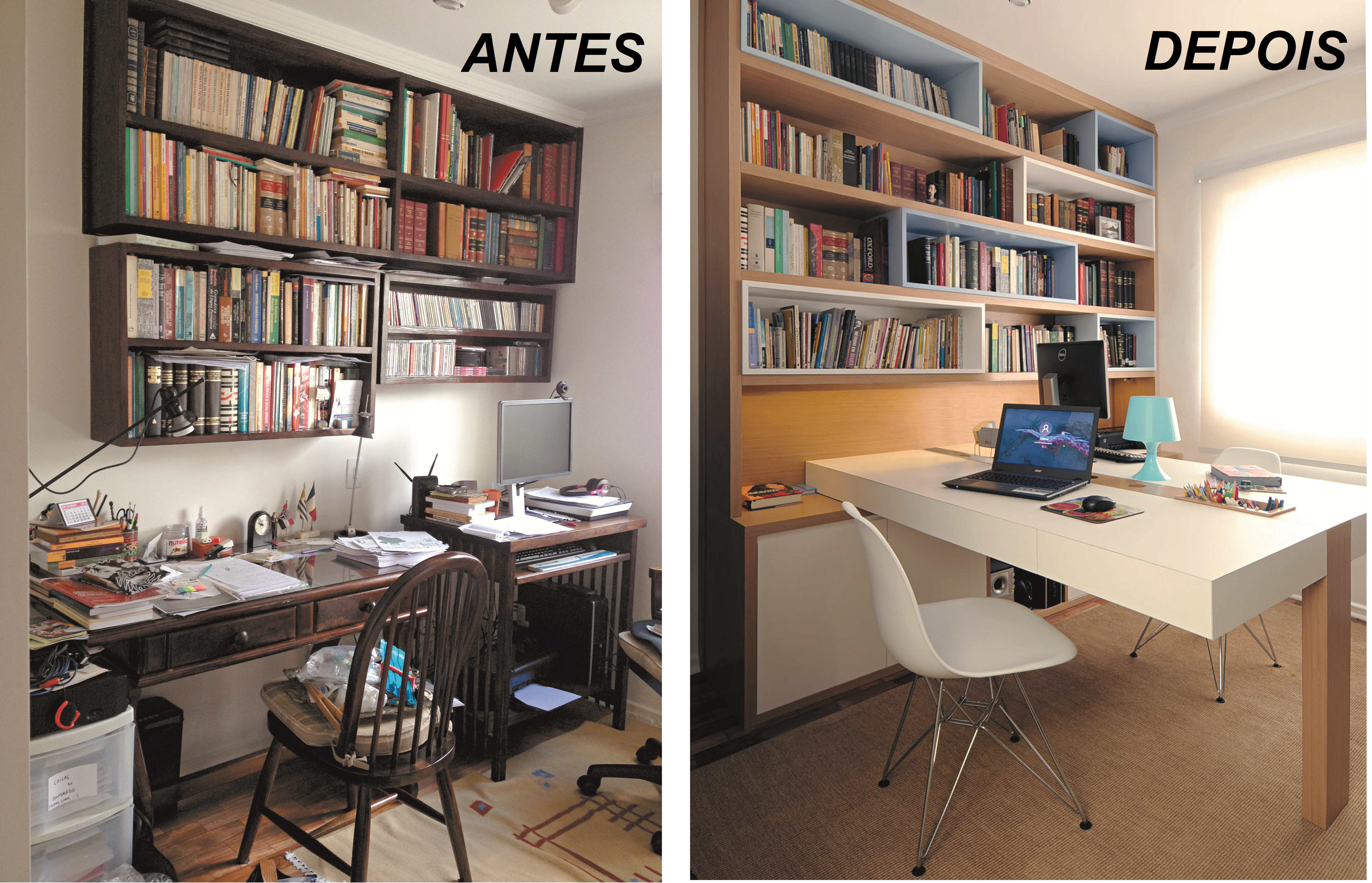transformação escritório em casa