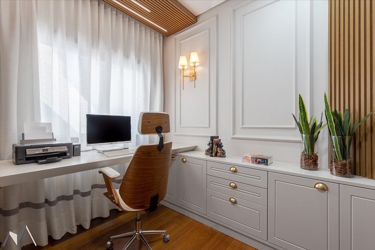 como organizar home office pequeno