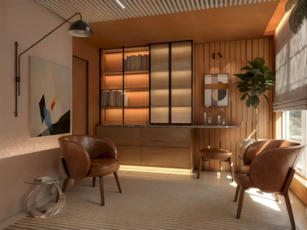 decoração consultório moderno
