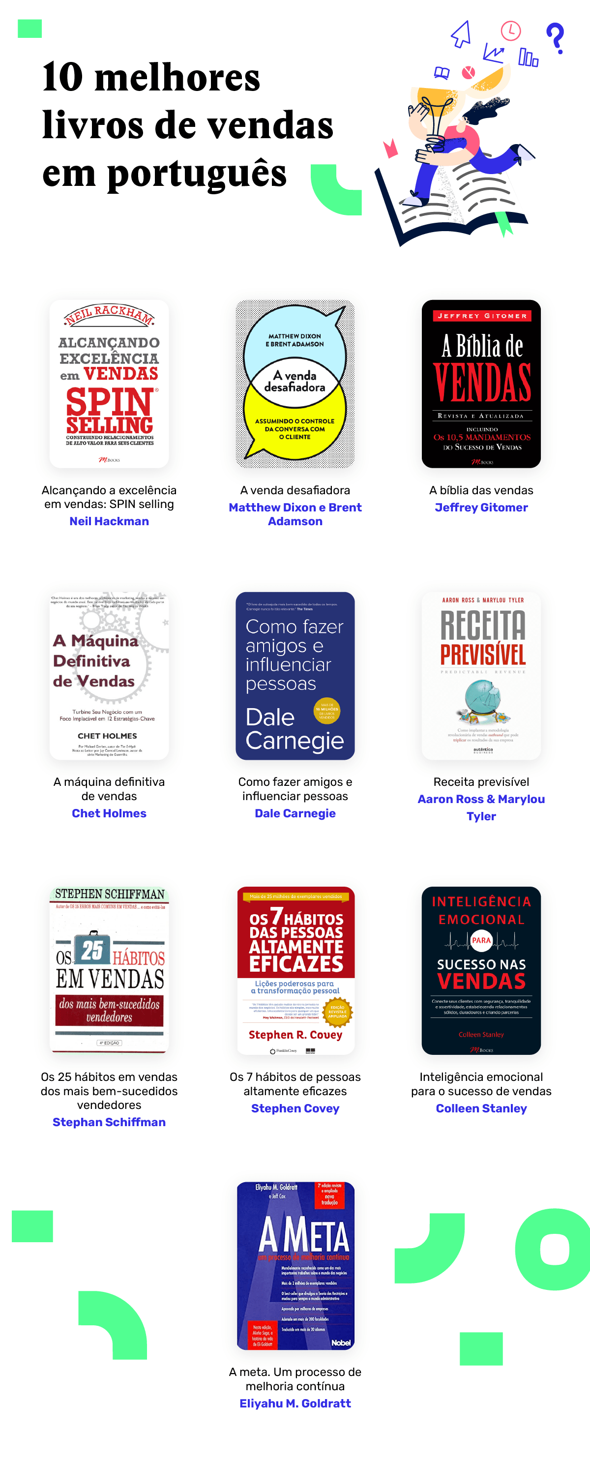 livros para vendedores iniciantes