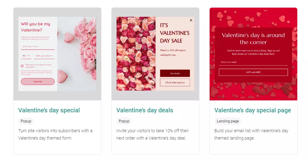 valentine's day mobile campaigns