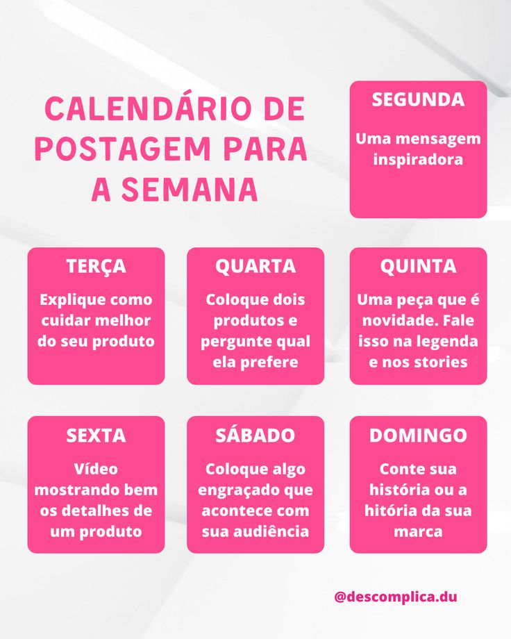 calendário editorial gratuito