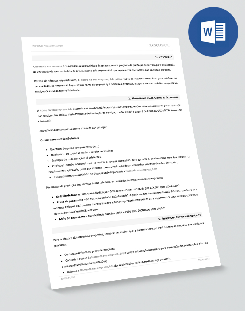 orçamento de honorários advocatícios modelo