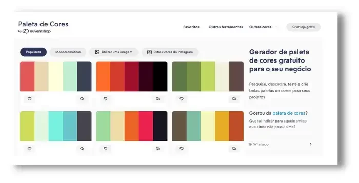 cores para logo profissional