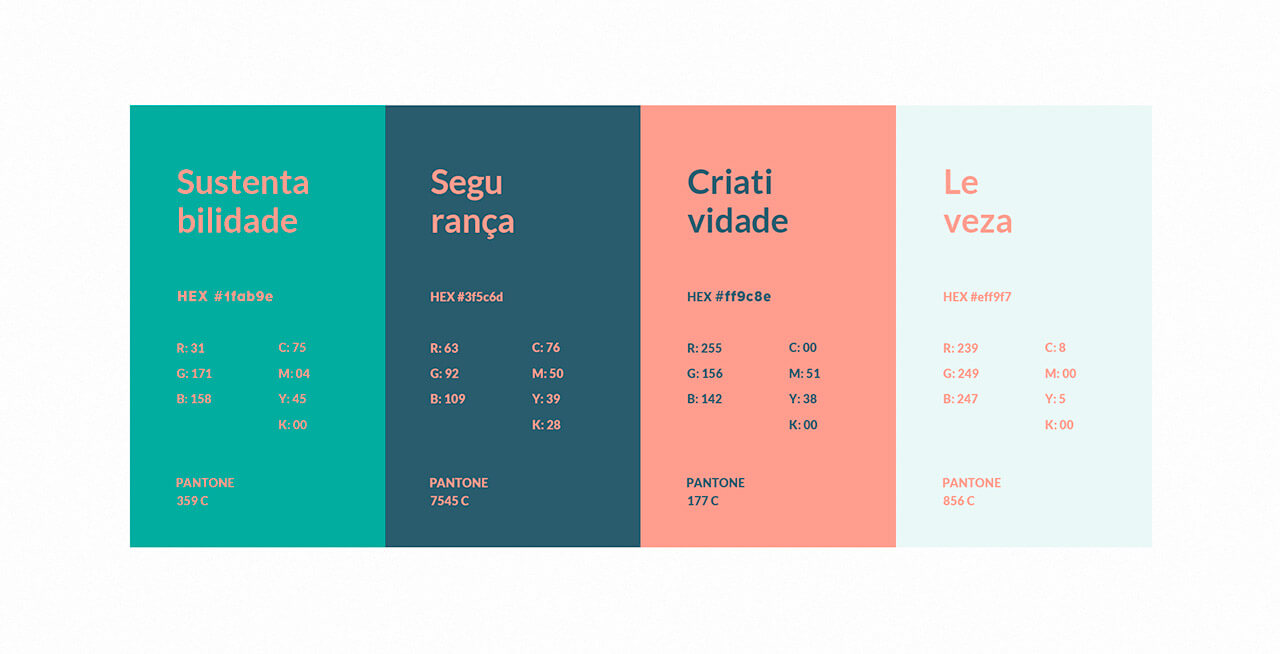 escolha de cores para negócios