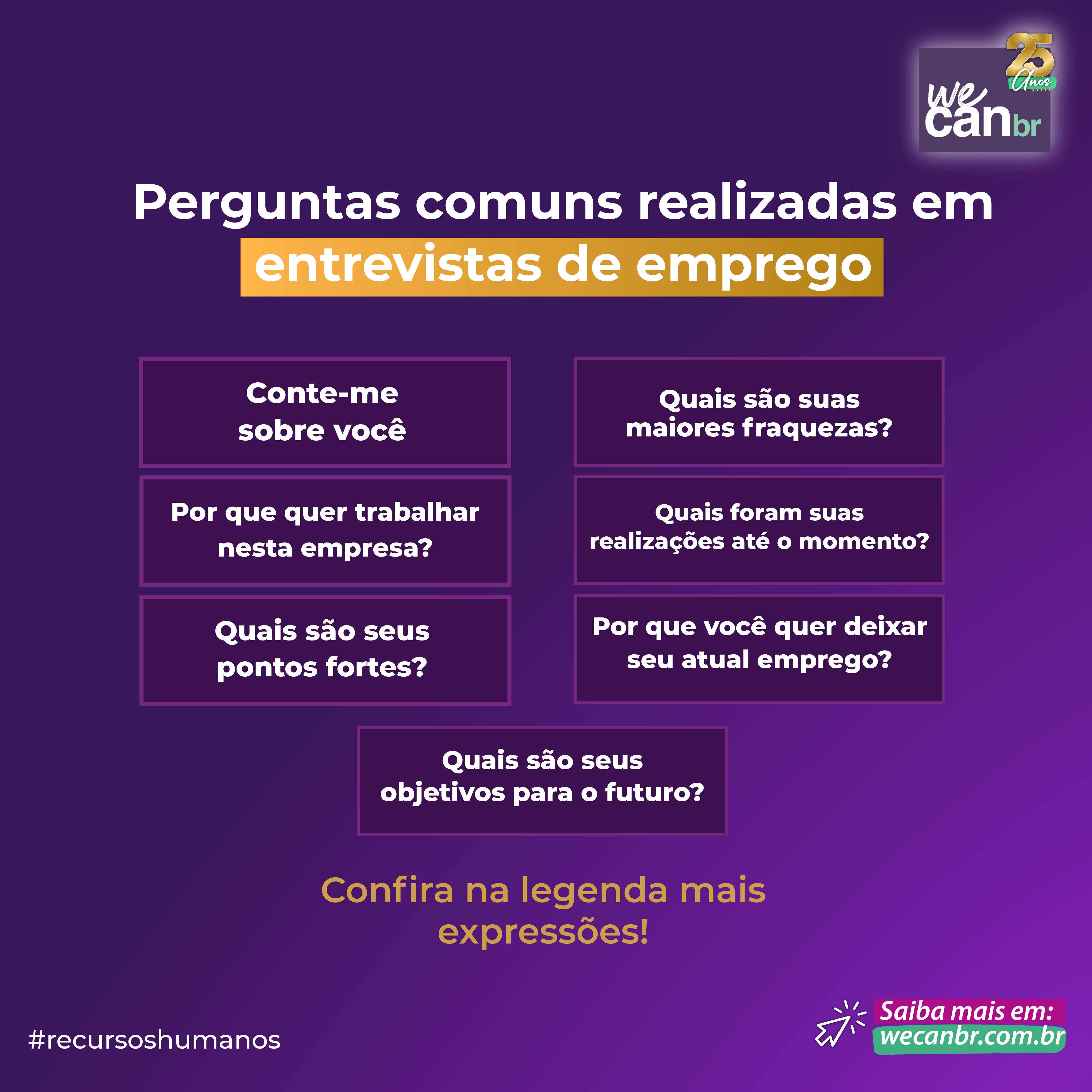perguntas comportamentais entrevista