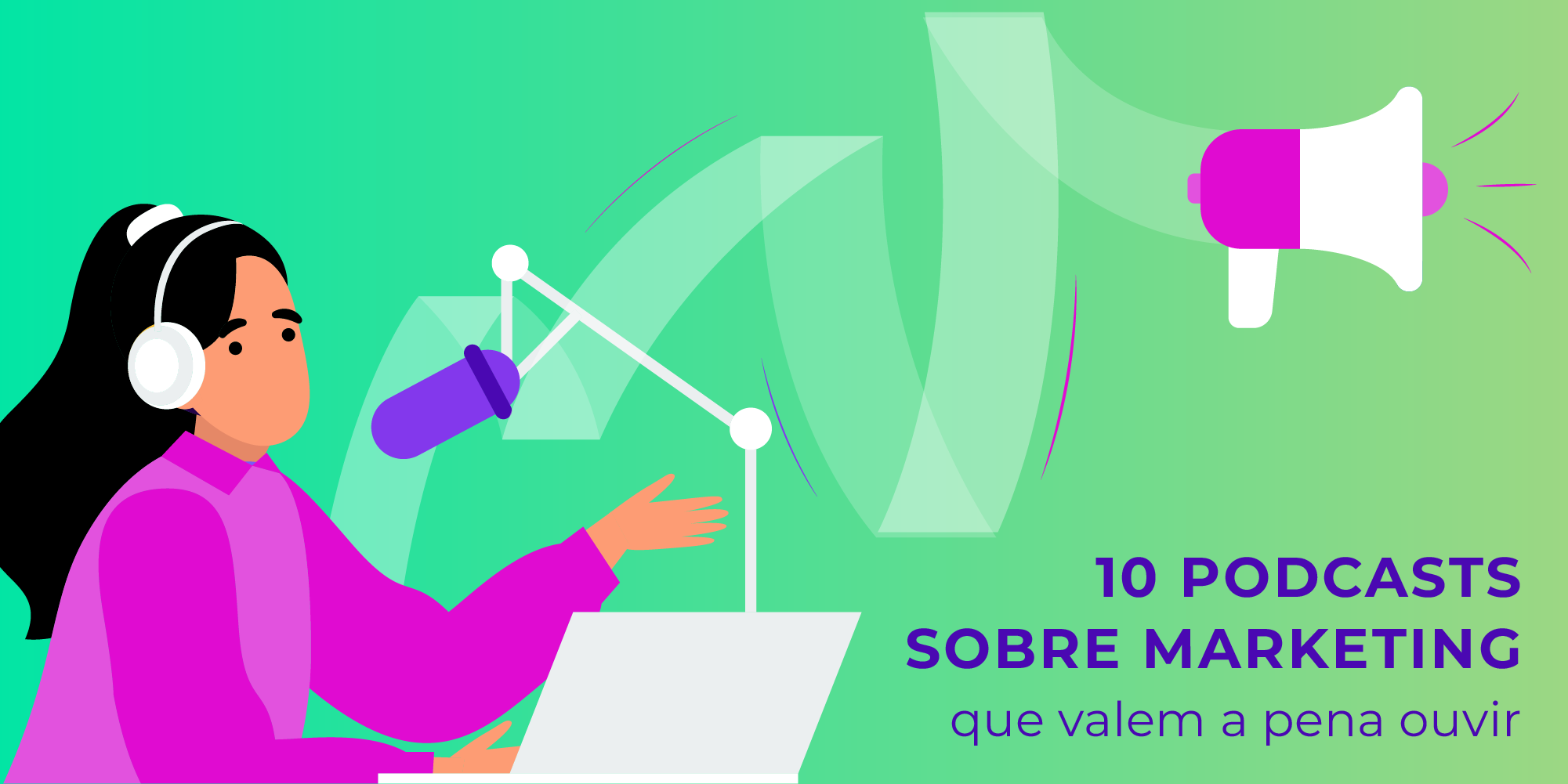conteúdo em áudio para profissionais