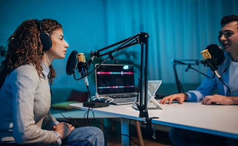 conteúdo em áudio para crescimento empresarial