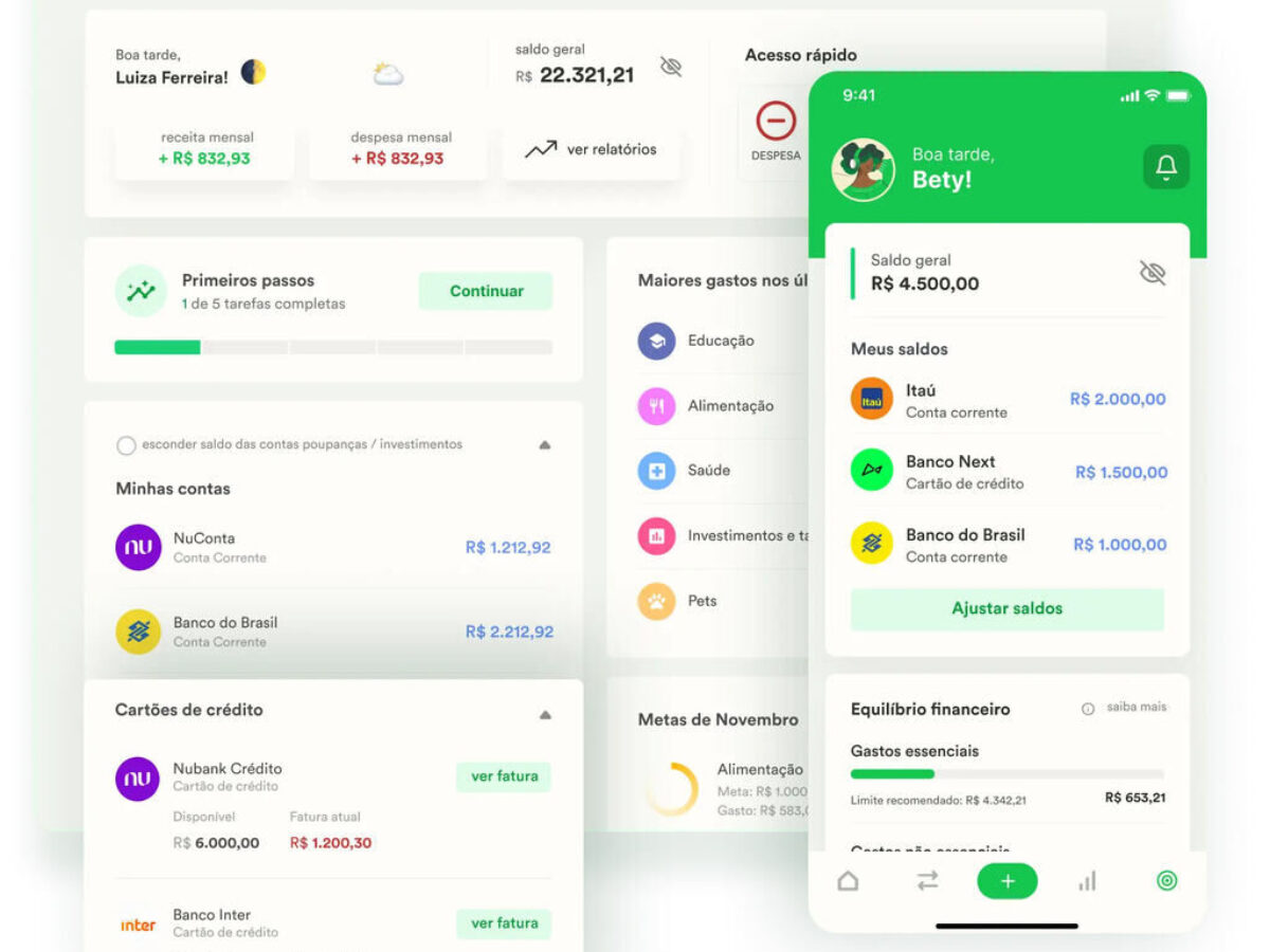melhor app controle financeiro pessoal 2026